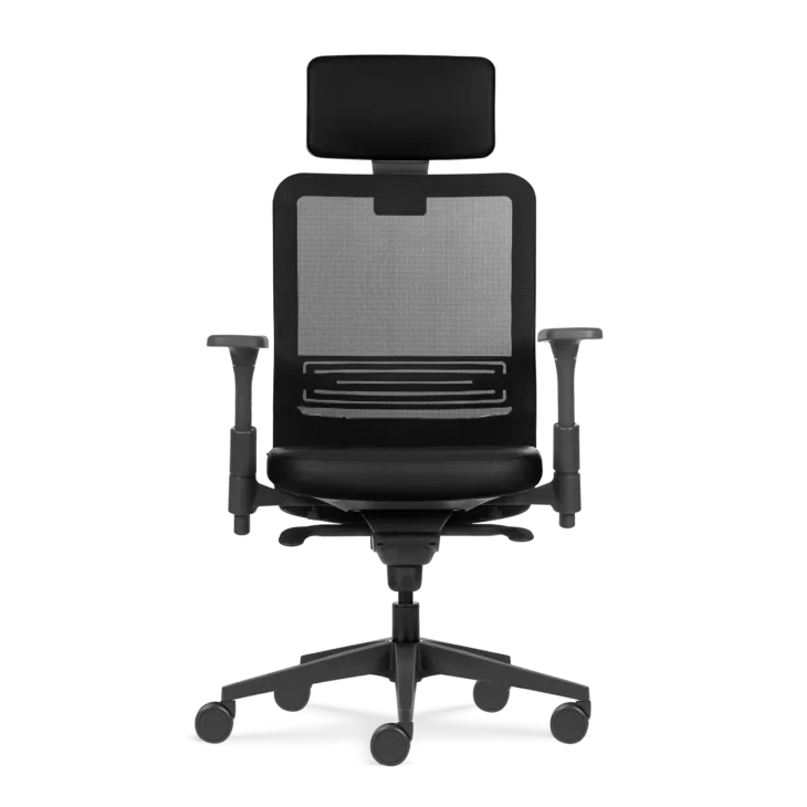 Cadeira Tecton HD Graphite N Black - Imagem 2