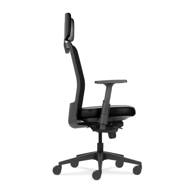 Cadeira Tecton HD Graphite N Black - Imagem 3