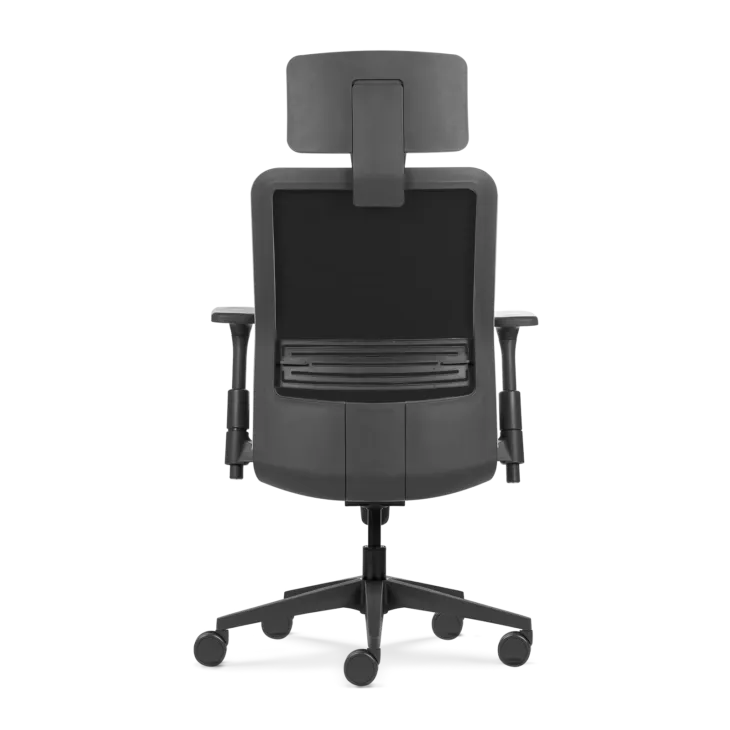 Cadeira Tecton HD Graphite N Black - Imagem 4