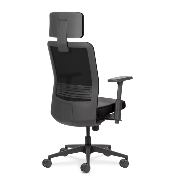 Cadeira Tecton HD Graphite N Black - Imagem 5